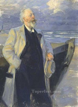 ペダー・セヴェリン・クロイヤー Painting - ホルガー・ドラッハマン 1895年 ペダー・セヴェリン・クロイヤー